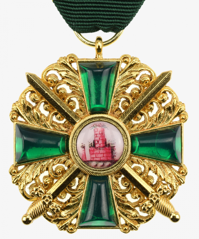 Baden Orden vom Zähringer Löwen Ritterkreuz 2. Klasse mit Schwertern